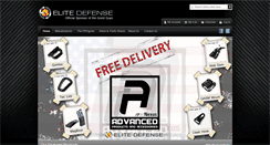 Desktop Screenshot of elitedefense.com